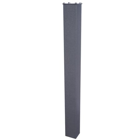 Mail Boss Mail Boss 7120 In-Ground 43 in. Steel Mail Box Post Granite 7120